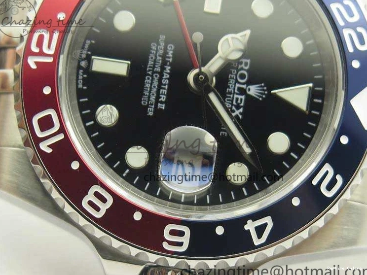 0402 GMT-Master II 126710 BPF BLRO SS Black Dial On SS Jubilee Bracelet A Youthful 3483